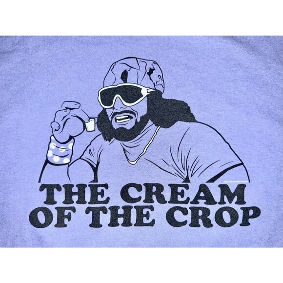 Macho Man Randy Savage: The Cream Of The Crop Authentic Vintage T-shirt SZ L - Picture 2 of 7